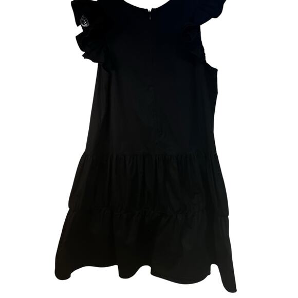 Pomander Place by Tuckernuck Black Corrine Flutter Sleeve Cotton Dress | Small - Picture 2 of 10
